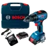 Bosch Professional GSR 18V-50 (06019H5000) Акумуляторний дриль-шурупокрут + 2 акб 18 В / 2 А*г + ЗП GAL 18V-20 + L-Case