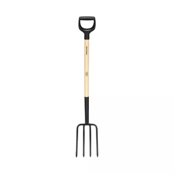 Fiskars-Solid™-1070676 Вила садові з дерев'яною ручкою