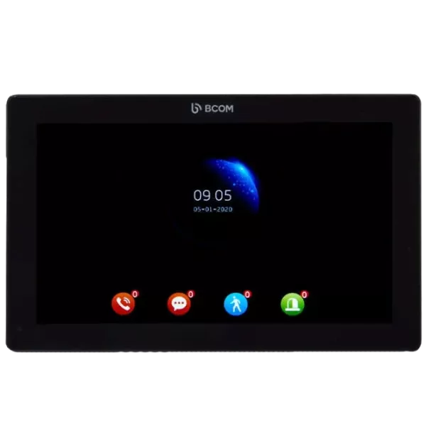 BCOM BD-1070FHD/T Black Відеодомофон