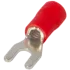 Enext e.terminal.stand.sv.1,25.5.red Изолированный вилочный наконечник 0.5-1.5 кв.мм красный