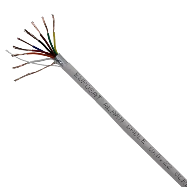 EUROSAT Alarm 8*0,22 CCA Кабель сигнальний екранований