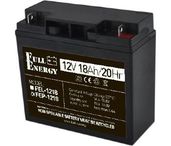 Full Energy FEP-1218 18 А*г 12В Свинцево-кислотна акумуляторна батарея