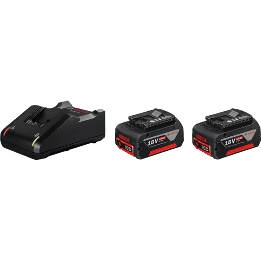 Bosch GAL 18V-40 + GBA 18 В 4.0 Ah (1600A019S0) Зарядний пристрій + 2 акумулятора