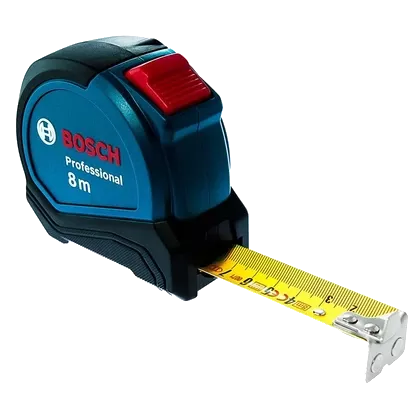 Bosch Professional (1600A01V3S) 8 м Рулетка метрическая