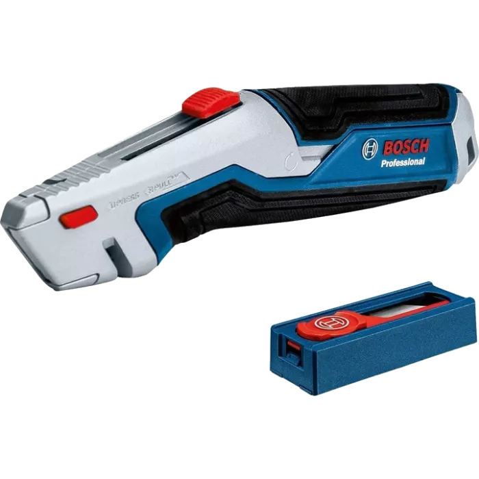 Bosch Professional (1600A027M5) 185 мм Выдвижной нож и диспенсер с 10 лезвиями