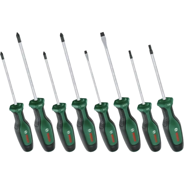 Bosch (1600A02BX8) PH/PZ/SL/Torx 8 шт Набір викруток