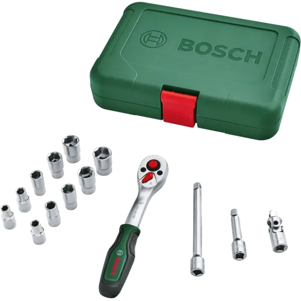 Bosch (1600A02BY0) 1/4" 14 шт Набір торцевих головок