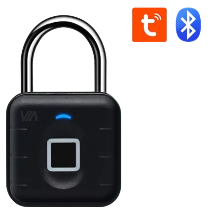 Via Security VL-1F/TB со считывателем отпечатка пальца Замок навісний