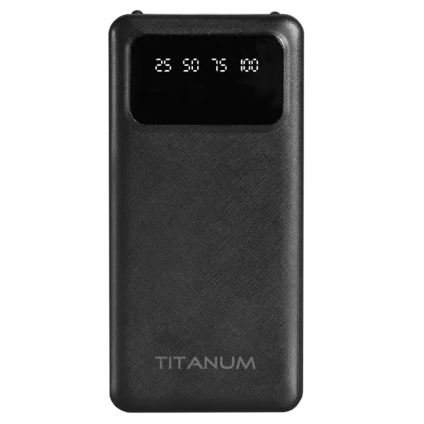 TITANUM OL03 Black 30000mAh Повербанк