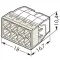 Wago COMPACT 2273-208 8 -дротова 0.5-2.5мм2 Клема