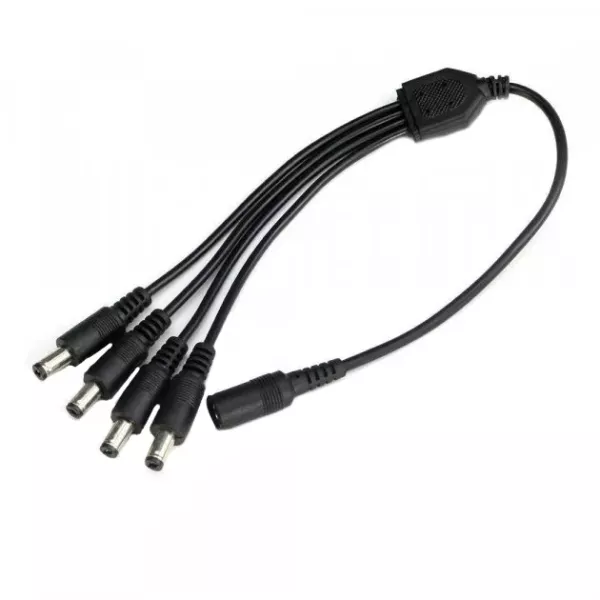 DC female 4 DC Перехідник для поділу живлення