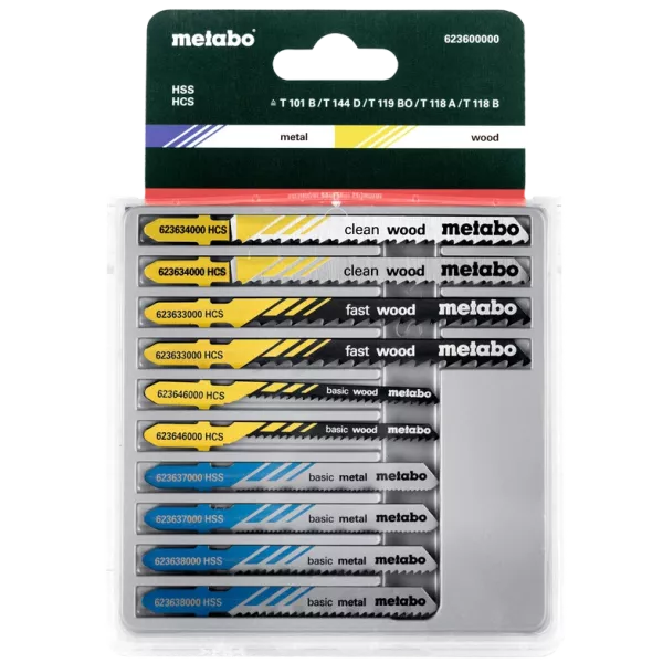 Metabo (623600000) Пильні полотна для лобзика