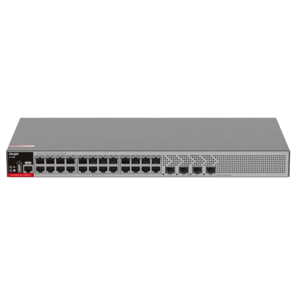 Ruijie RG-S2915-24GT4MS-P-L PoE+ Layer 2+ Комутатор 28 портів керований