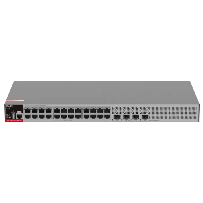 Ruijie RG-S2915-24GT4MS-P-L PoE+ Layer 2+ Комутатор 28 портів керований