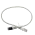 Патч-корд U/FTP L&W ELECTRONICAL 0.5 м, кат. 6А, 30AWG Slim, LW