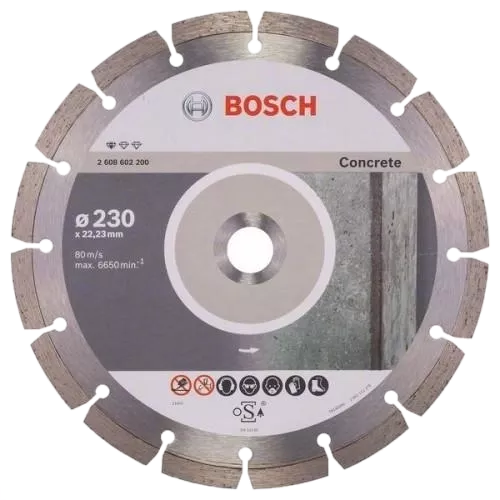 Bosch 230x22.23 (2608603243) Алмазний відрізний круг по бетону