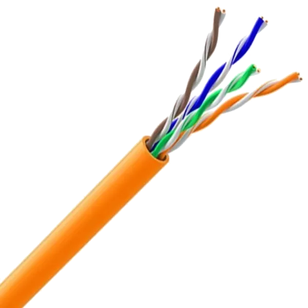 Cat. 5e U/UTP LSZH 4х2х24 AWG (7091010) бухта 305м Кабель вита пара ЗЗКМ (UTP мідь безгалогенний LSZH)