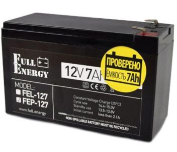 Full Energy FEP-127 7А*г 12В Свинцево-кислотна акумуляторна батарея