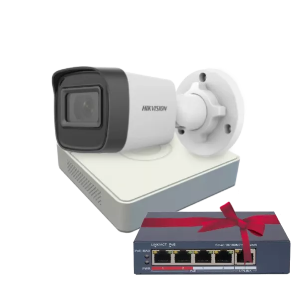 DS-2CD1041G0-I 4МП (2.8мм) Комплект Hikvision