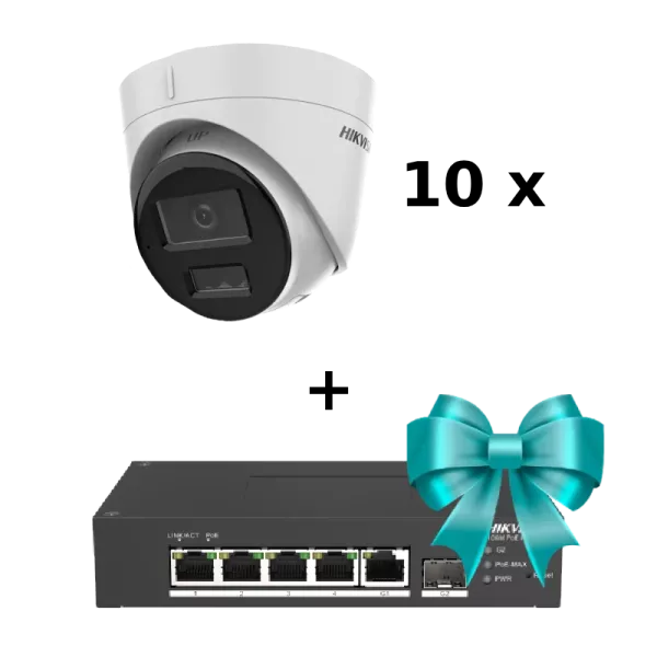 DS-2CD1343G2-LIUF 4МП (4мм) із мікрофоном IP відеокамера Hikvision