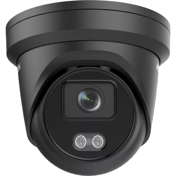 DS-2CD2347G2-LU(C) Black (2.8мм) 4 MP ColorVu Turret IP