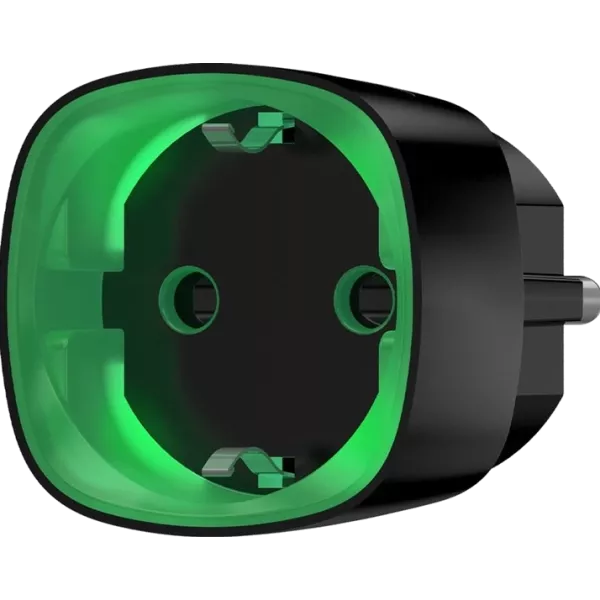 Socket black EU Розумна розетка