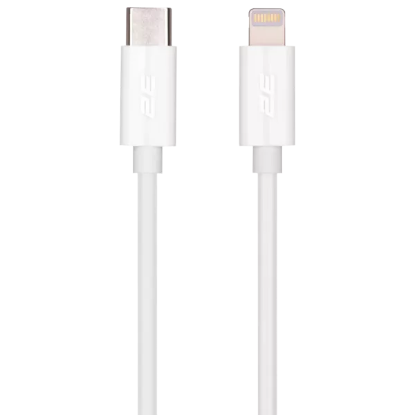2E Type-C GlowUSB-C > Lightning Кабель заряджання/синхронізації 1м білий