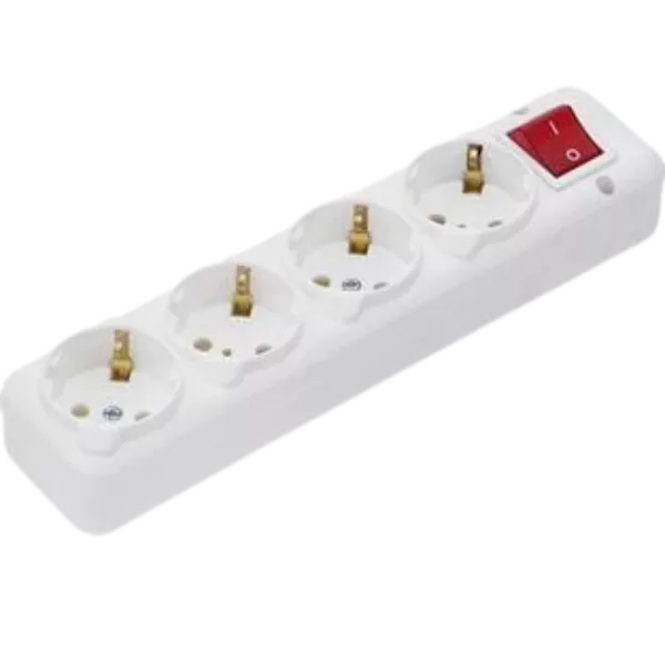 NA-UEA 4-гнізда з кнопкою Колодка