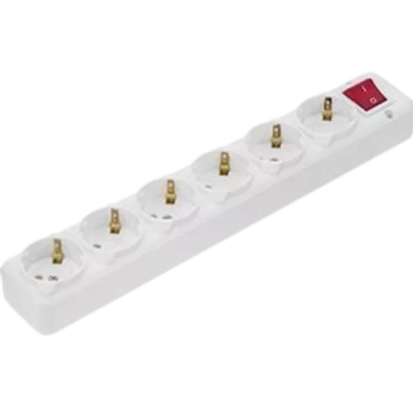 NA-UEA 6-гнізда з кнопкою Колодка