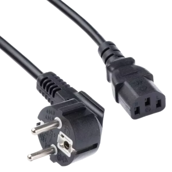 С13-CEE 7/7 Шнур живлення 1.8 м, 0.75 мм2, Kingda