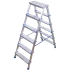 VIRASTAR GORA 2х6 Алюмінієва двостороння драбинка