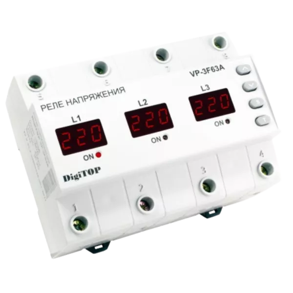 VP-3F63А DigiTop Реле напруги