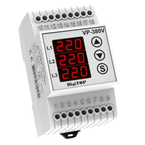 VP-380V DigiTop Реле напруги