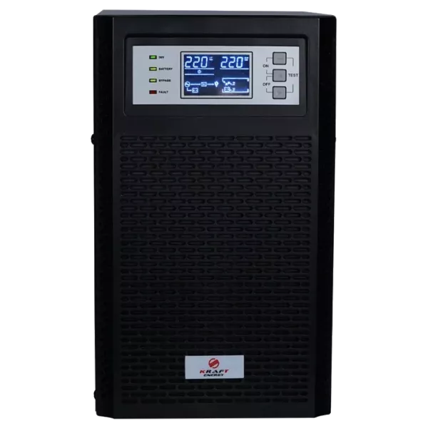 Kraft KRF-T3000VA/3KW(LCD)Ex Pro Online Джерело безперебійного живлення