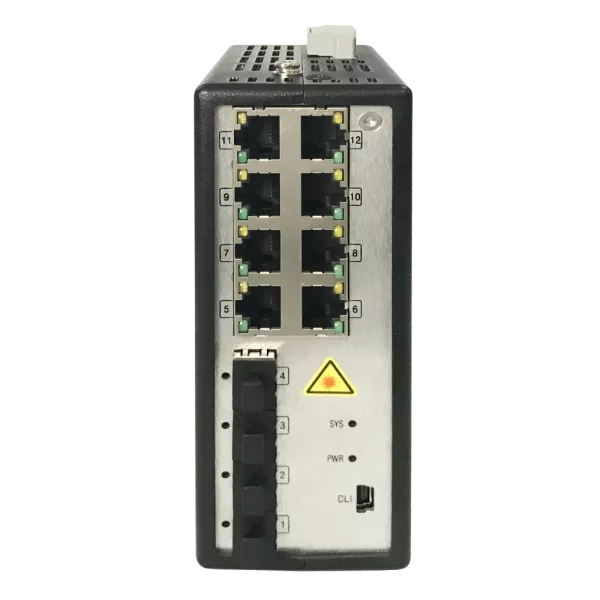 DS-3T3512P 8-портовий гігабітний PoE L3