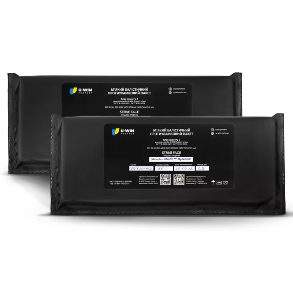 U-WIN PRO Dyneema USA 250х300 Балістичні пакети на скелетні камербанди плитоноски