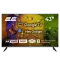 2E 43A07KU 43" дюйма 3840x2160 Телевізор