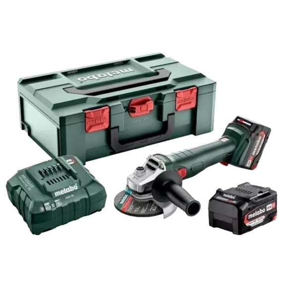 Metabo W 18 L 9-125 (602247510) Акумуляторна кутова шліфувальна машина