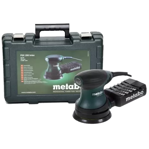 Metabo FSX 200 Intec (609225500) Ексцентрикова шліфмашина