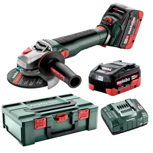 Metabo WVB 18 LT BL 11-125 Quick (613057660) Акумуляторна кутова шліфувальна машина
