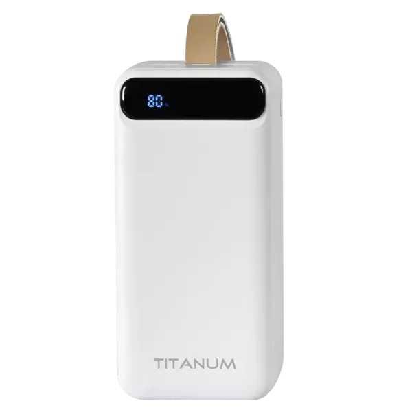TITANUM 741S 22.5W White 50000mAh Повербанк