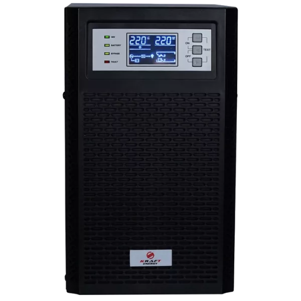 Kraft KRF-T6000VA/6KW(LCD)Ex Pro Online Джерело безперебійного живлення