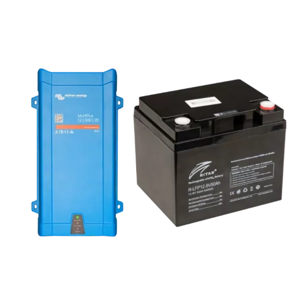 Victron Energy + Ritar 430 Вт Система безперебійного живлення 640Вт ---год