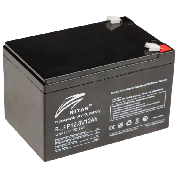 Ritar R-LFP12.8V12AH Акумуляторна батарея