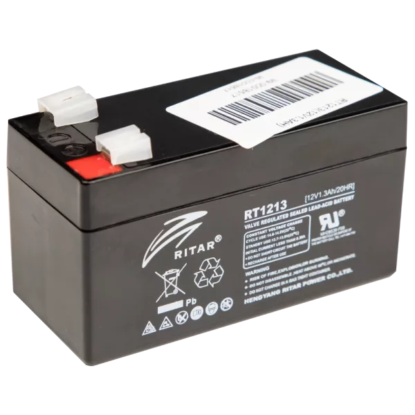 Ritar RT1213 1.3 А*г 12В Свинцево-кислотна акумуляторна батарея