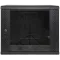 EServer 9U 600х350х503 скло, чорна Шафа