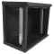EServer 9U 600х350х503 скло, чорна Шафа