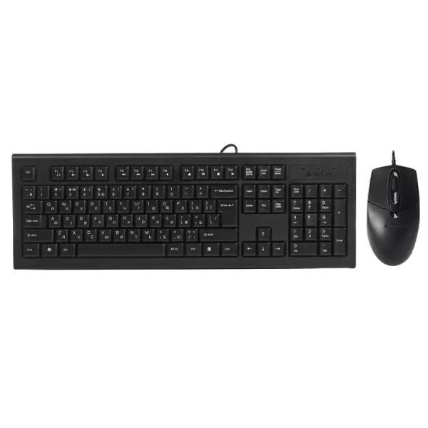 A4Tech KR-8572S Black Комплект клавиатура+мышка