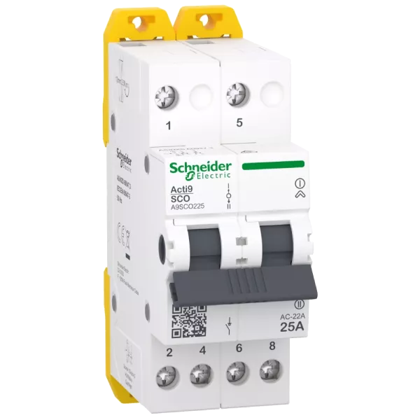 Schneider Electric iSSW Acti9 2P 25 A Перемикач 3-х позиційний