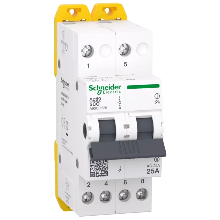 Schneider Electric iSSW Acti9 2P 25 A Переключатель 3-х позиционный